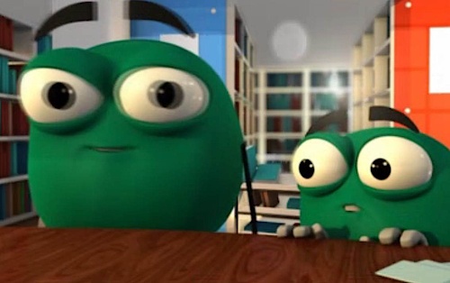 Animationsfilm der dbv-Kommission Interkulturelle Bibliotheksarbeit