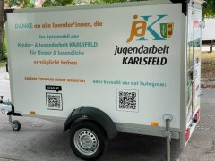 Unser Spielmobil für Karlsfeld erfreut sich steigender Beliebtheit:
