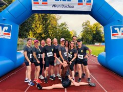 Großer Andrang beim 11. Dachauer Firmenlauf „VRun“